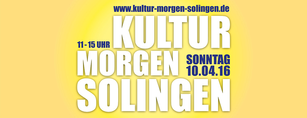 Kultur Morgen Solingen